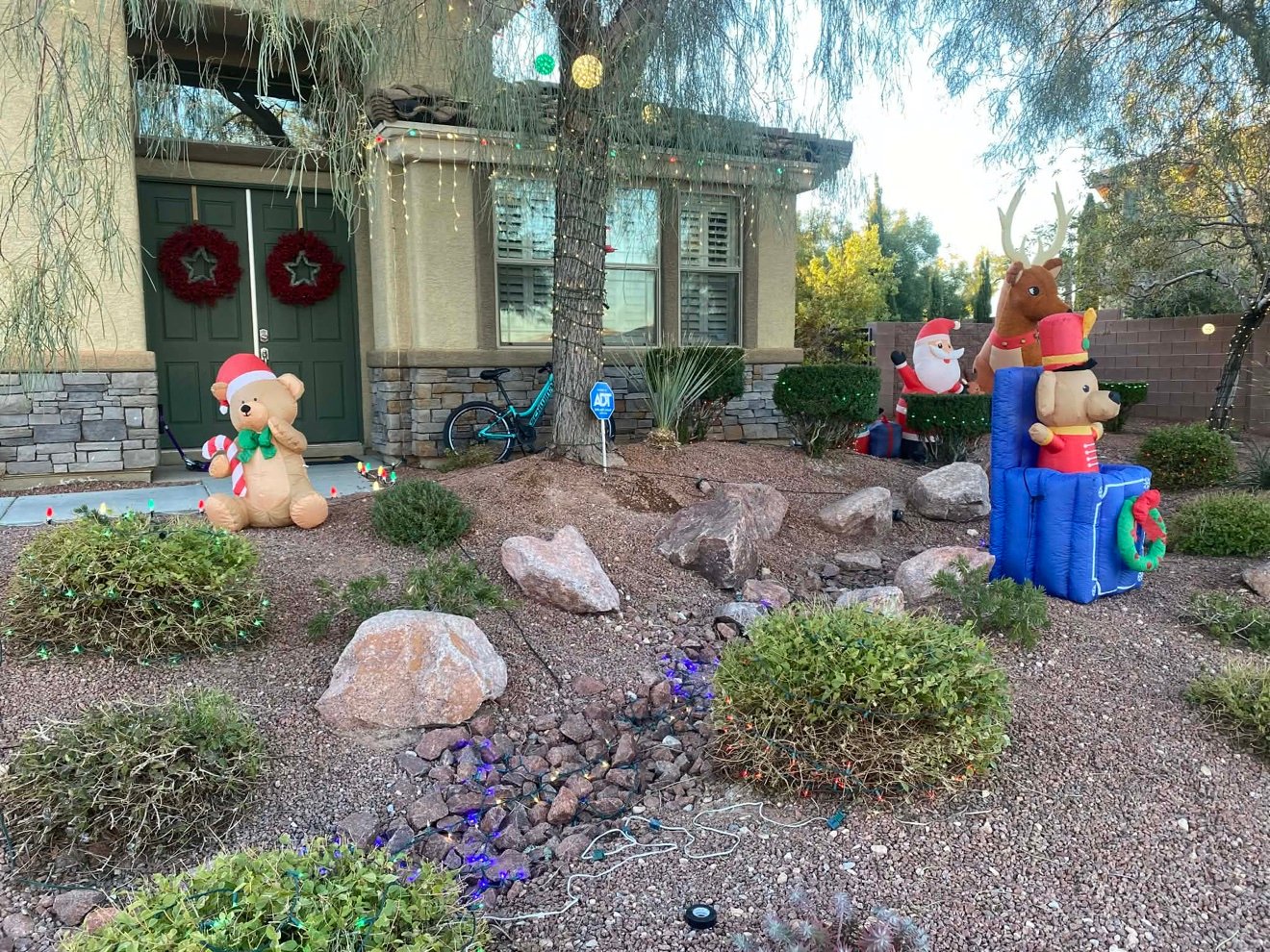 Holiday decor display